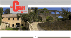 Desktop Screenshot of lagrandegalerie.org